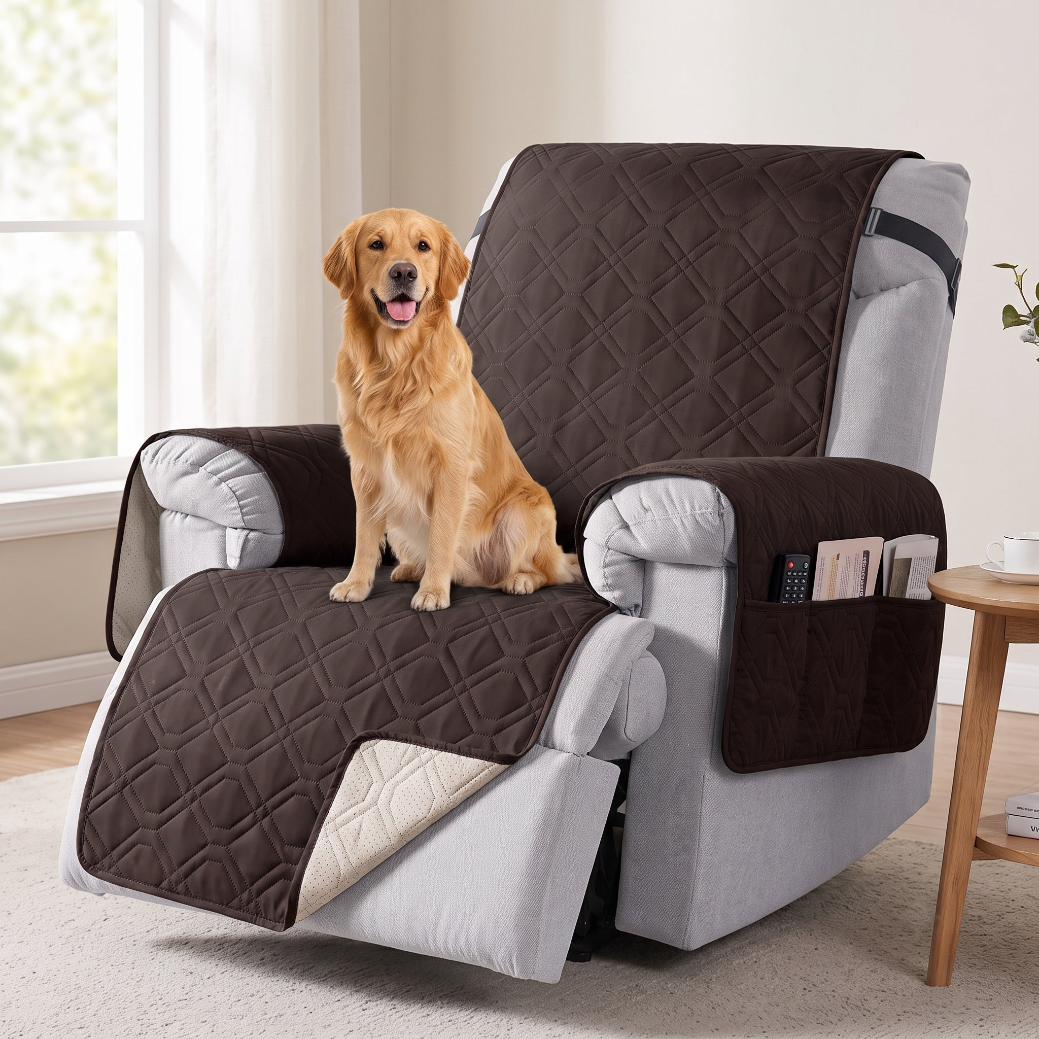 Latitude Run® Chemika 1 Seat Waterproof Recliner Couch Covers